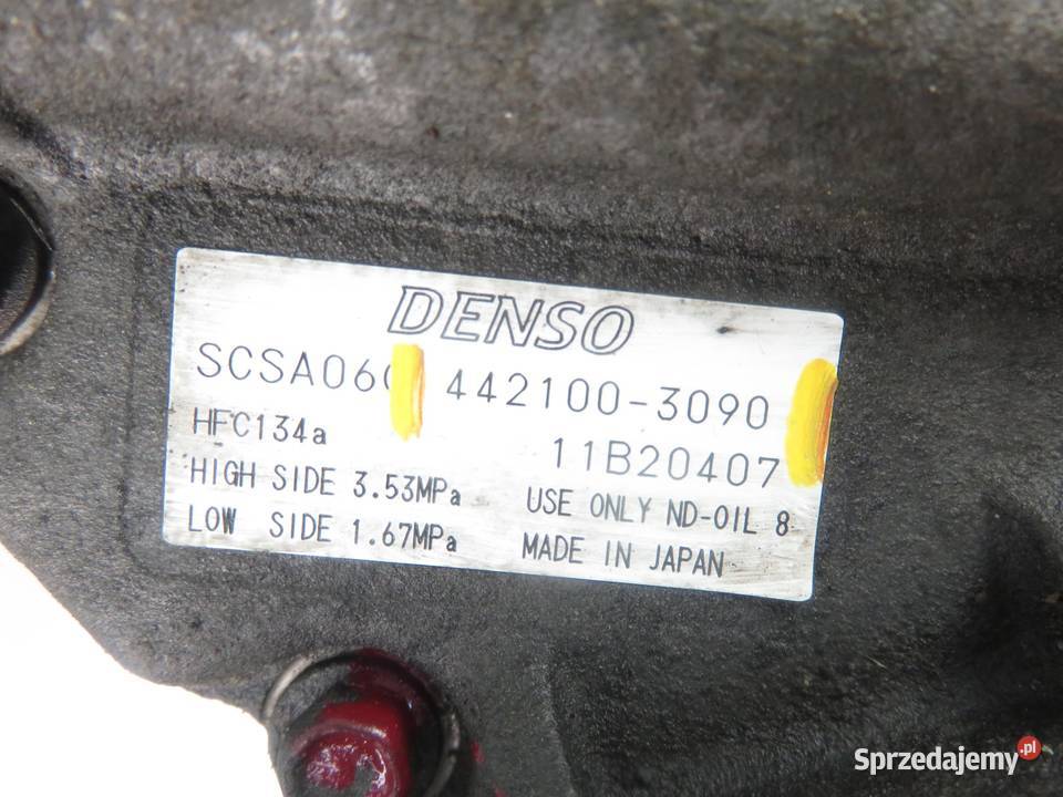 KOMPRESOR KLIMATYZACJI TOYOTA COROLLA VIII E11