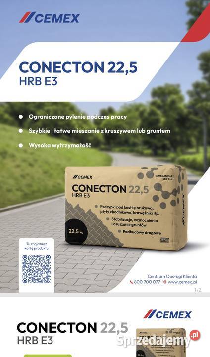 Cement Cemex Conector 225 podsypka brukarski sprzedam