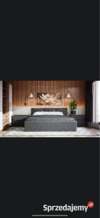 Łóżko tapicerowane Dona 160200 sprzedam