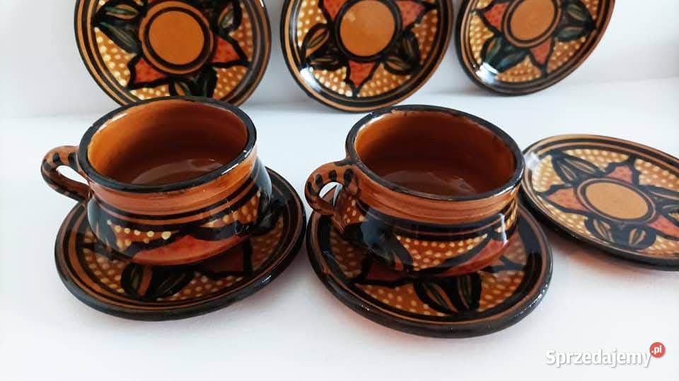 Zestaw ceramiczny PRL