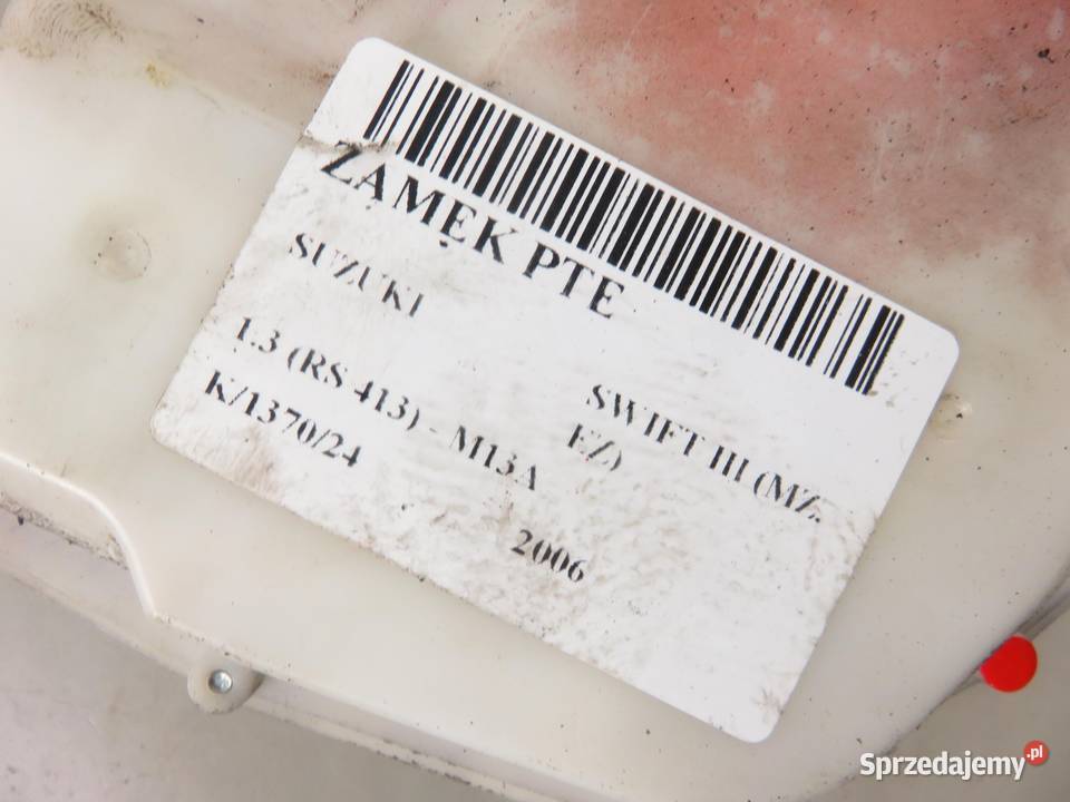 ZAMEK PRAWY TYLNY SUZUKI SWIFT III MZ EZ sprzedam