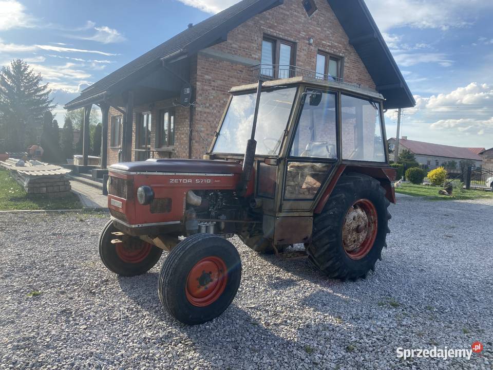 Zetor 5718 oryginał sprzedaż na części 6718 6911 Rogów