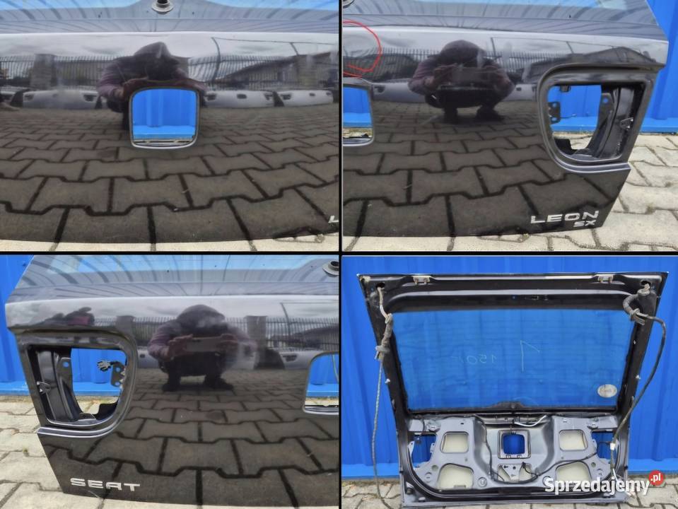 GOŁA KLAPA BAGAŻNIKA Z SZYBĄ SEAT LEON I 1 LC9Z osobowe Klapy bagażnika Działoszyce