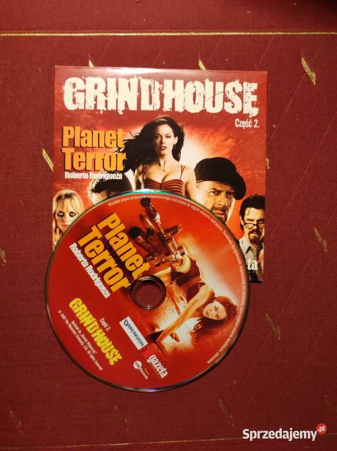 Grindhouse Planet Terror Quentin Tarantino DVD