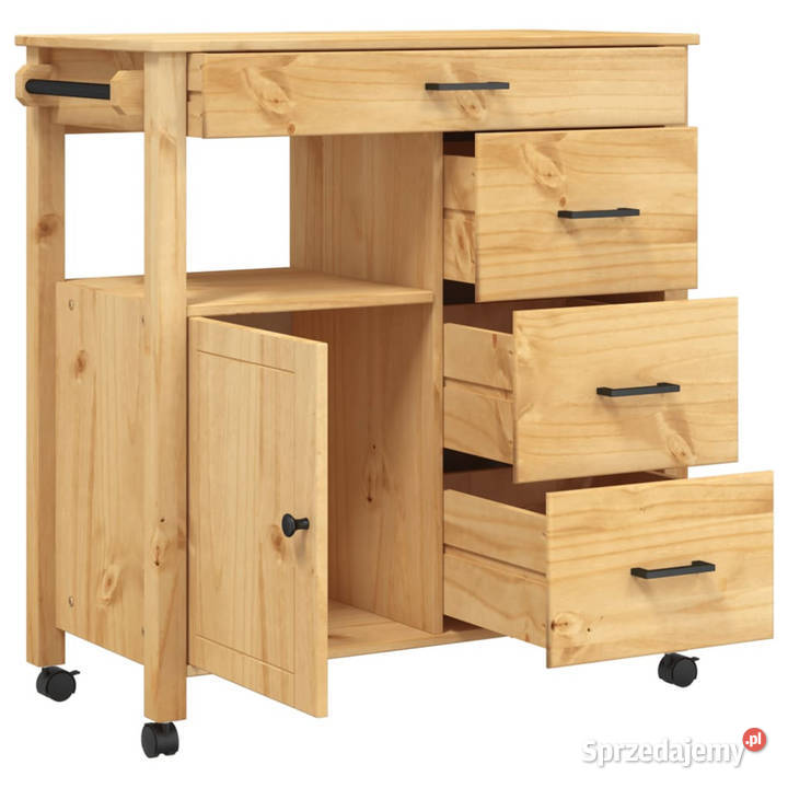 Wózek kuchenny MONZA 84x40x90 lite drewno sprzedam