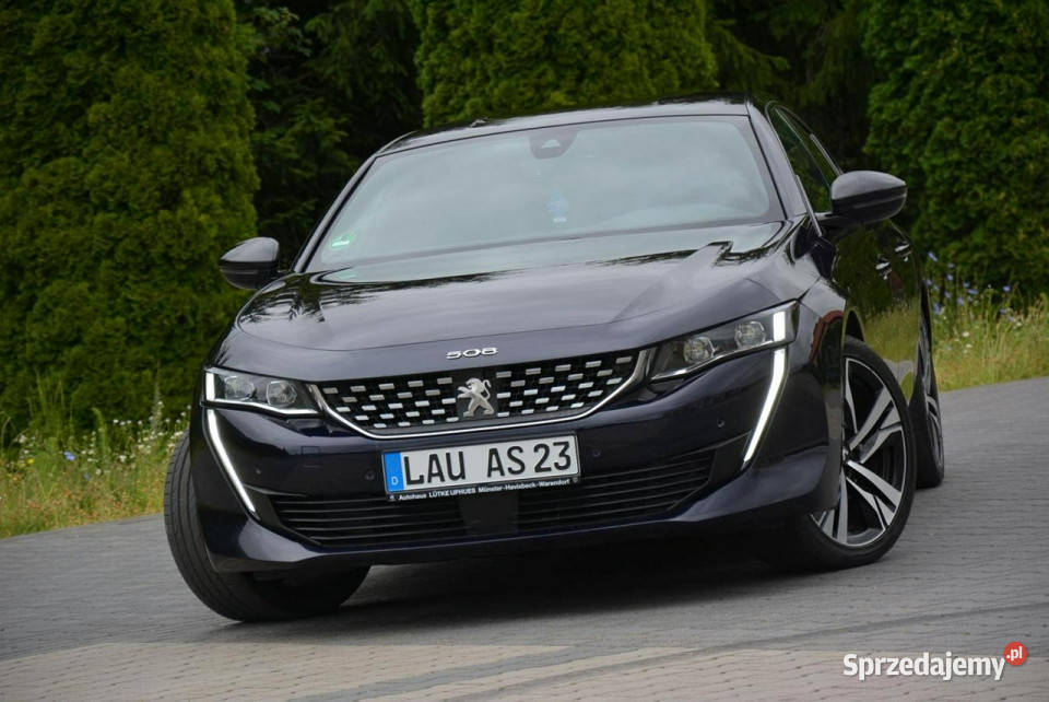 Peugeot 508 LIFT GTLine Full Led Radar ACC Focal łopatki zmiany biegów