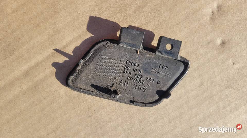 AUDI A3 8P LIFT 0812 ZAŚLEPKA HAKA ZDERZAKA Ruda Śląska sprzedam