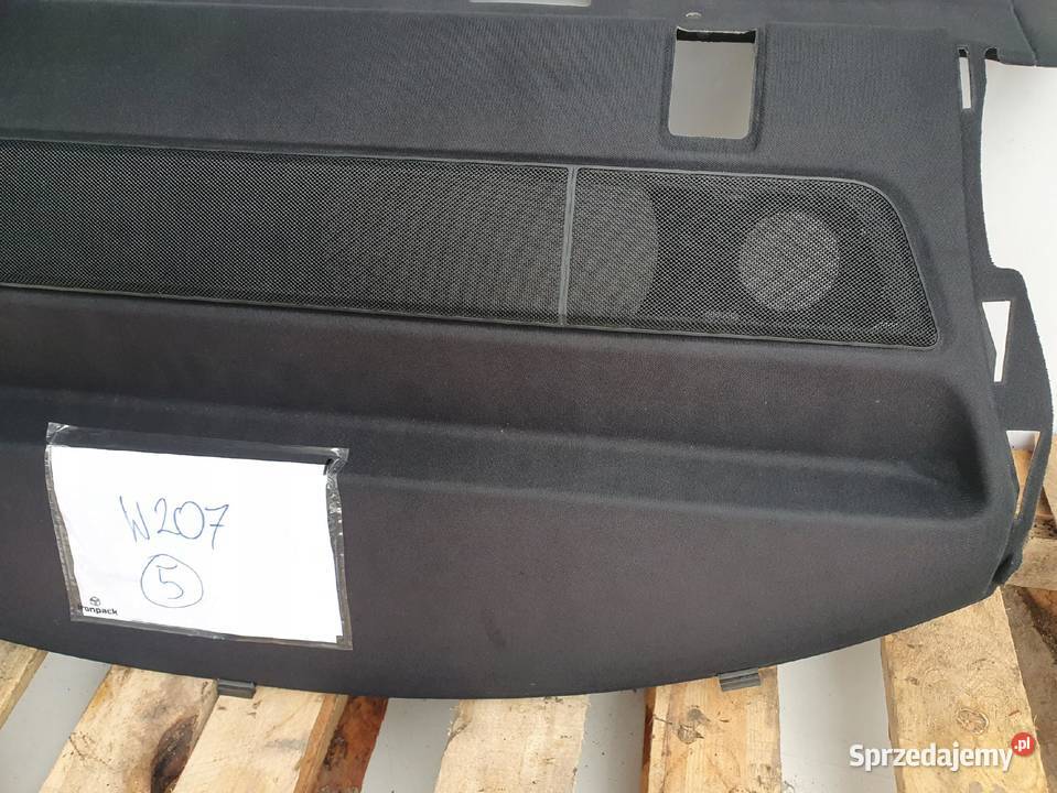 Mercedes W207 C207 TYLNA PÓŁKA TYLNIA TYŁ Półki tylne Rudka