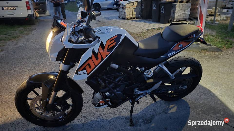 KTM Duke 125 ABS 14 Zamienie quad cross motocykl Rok produkcji 2014 podkarpackie Rzeszów sprzedam