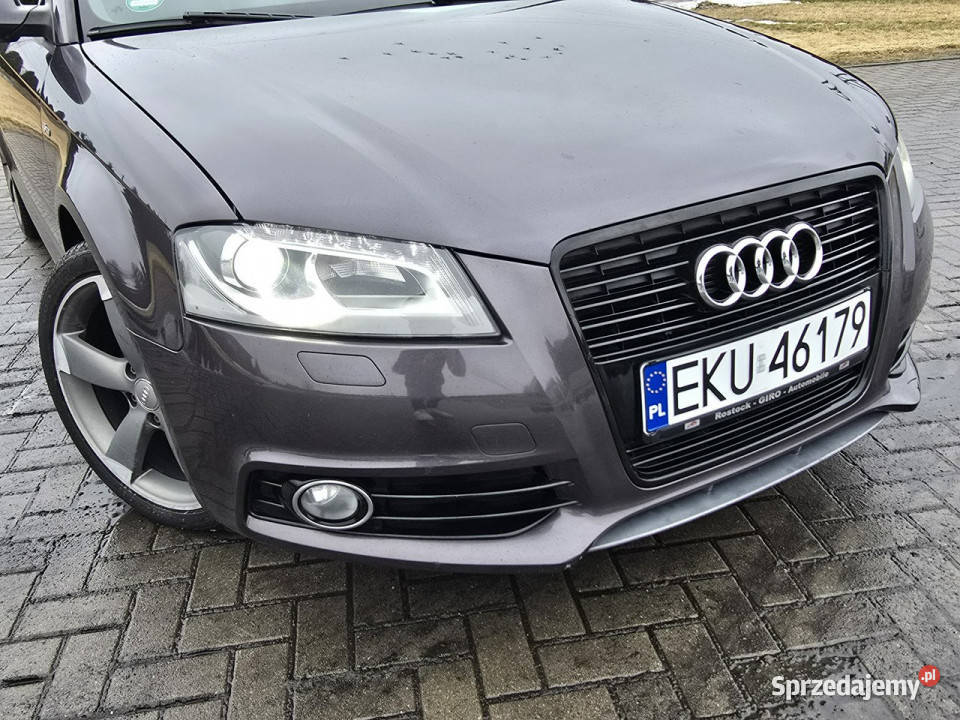 Audi A3 3drzwiowe 14Turbo AUTOMAT 2x SLine elektryczne lusterka A3 łódzkie Kutno