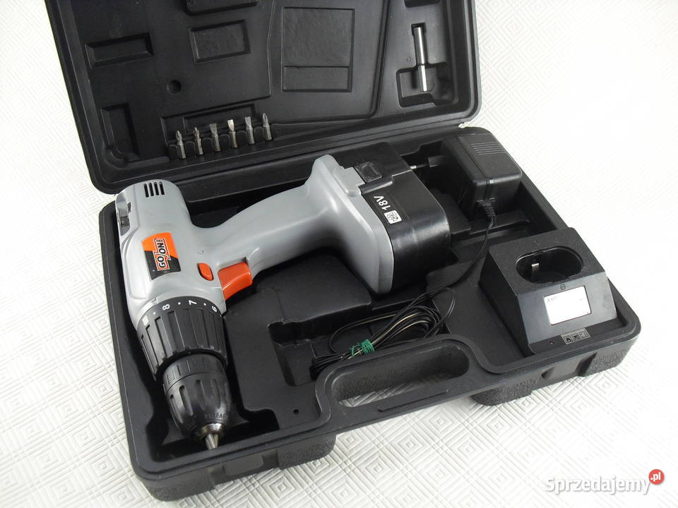 Wiertarka akumulatorowa w walizce