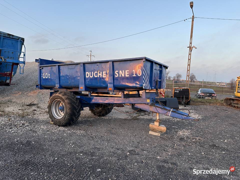 Sprzedam przyczepę wywrotkę Duchesne 10 Ton Łomża sprzedam