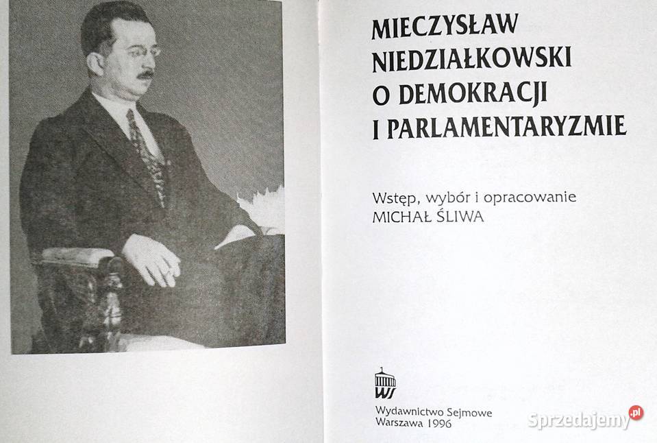 O demokracji i parlamentaryzmie Mieczysław Rok wydania 1996 lubelskie Chełm