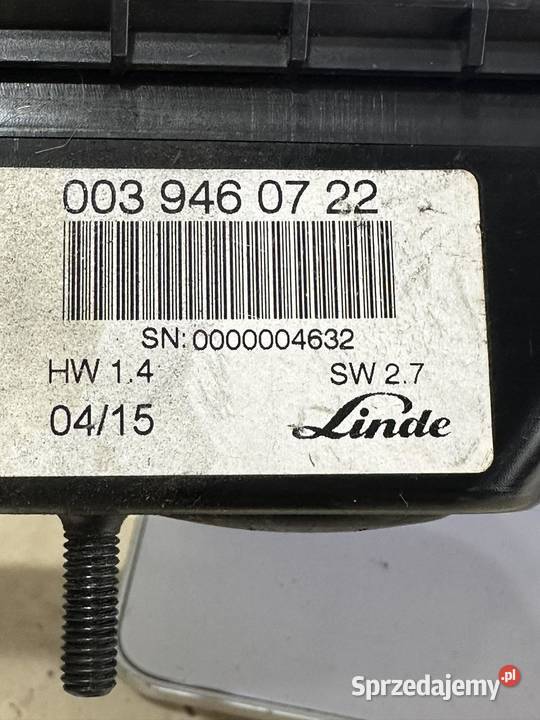 Wyświetlacz Display Linde 0039460722 HW 14 SW 27 Pozostałe Antonie