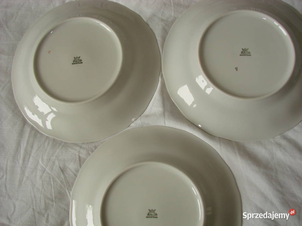 Stocznia Gdańska porcelanowy talerz Karolina PRL pomorskie