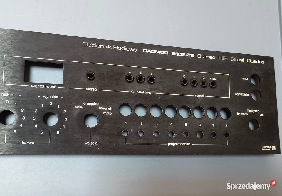 Radmor 5102 TE panel front Gdańsk