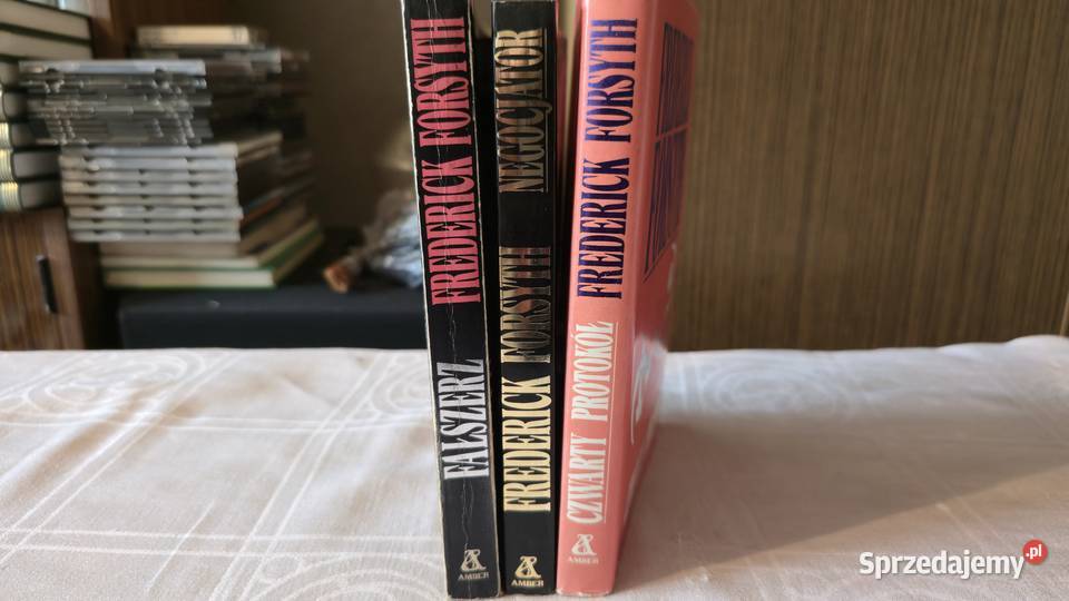 Frederick Forsyth 3 książki Gliwice