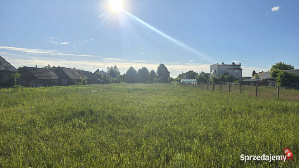 Działka do sprzedania Siemianówka Lipowa 2831m2 gaz