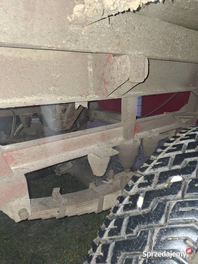 Przyczepa rolnicza Autosan D50 wywrotka maszyny Pińczów