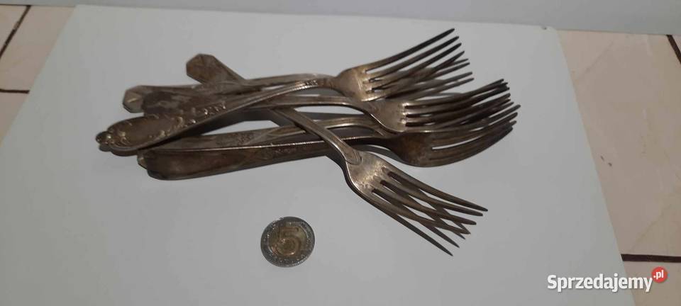 sztućce widelce obiadowe plater nie