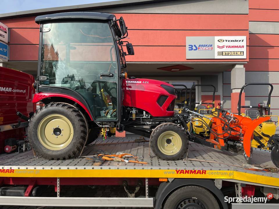 Japoński ciągnik YANMAR SA424 Q 26 4x4 Kabina Rolnictwo Łódź sprzedam