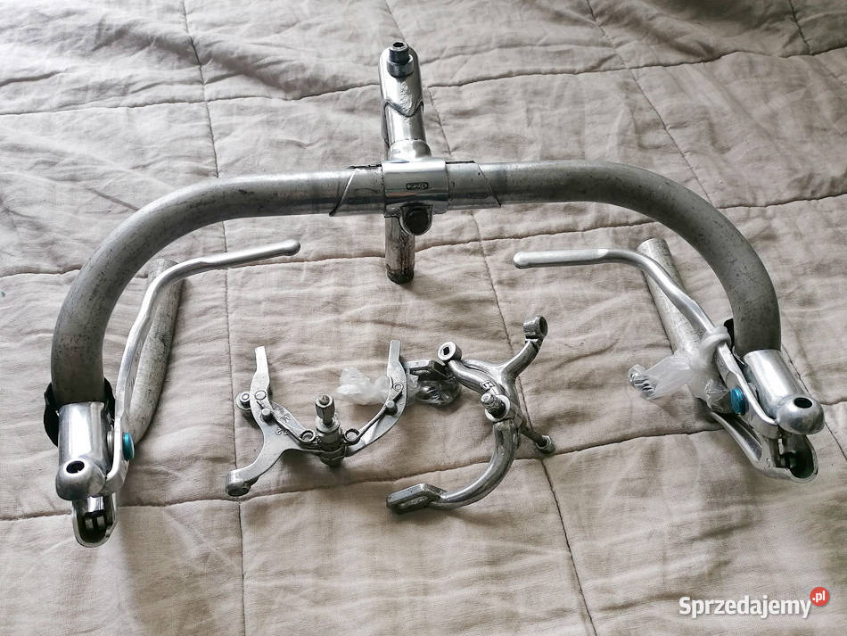 Kierownica baranek retro klamki hamulce mostek Sosnowiec