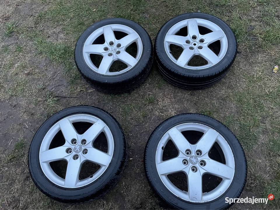 FELGI R17 5108 PEUGEOT 7JX17CH548 Z OPONAMI Rutki-Kossaki