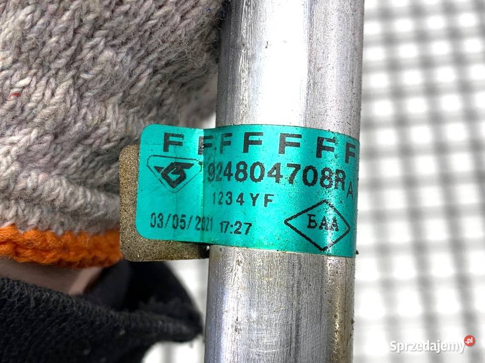 RURKA KLIMATYZACJI RENAULT CAPTUR II 924804708R osobowe podkarpackie