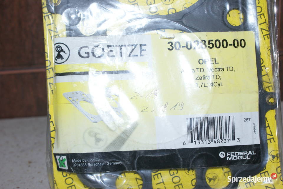 3002850000 GOETZE Uszczelka głowica cylindrów Białobrzegi