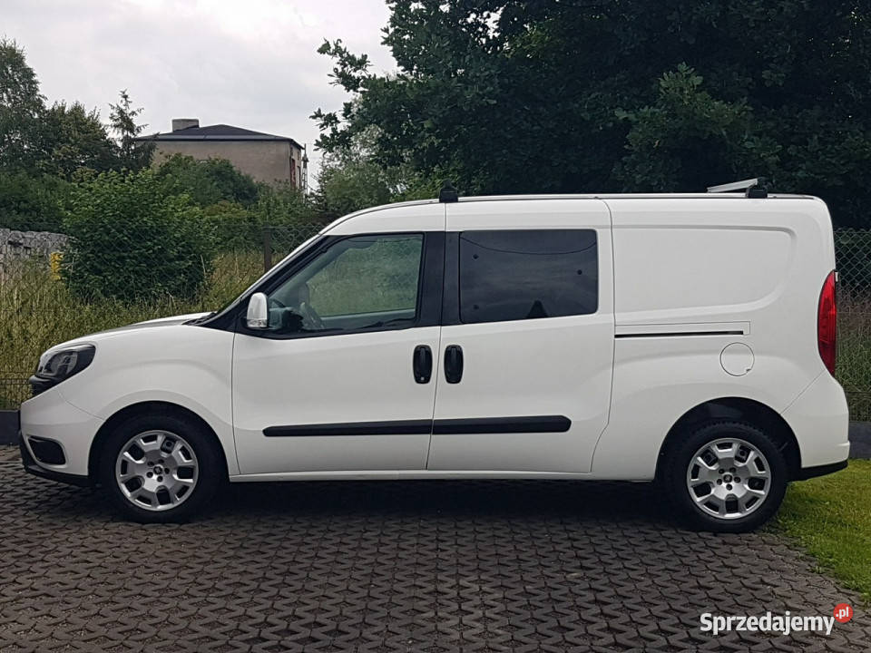 Fiat Doblo MAXI 5OSÓB DŁUGI KLIMA 6BIEGÓW L2H1 system Start-Stop śląskie Poręba sprzedam