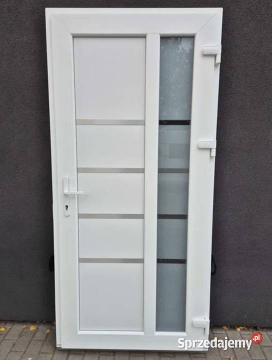 Nowe drzwi ozdobne inox 100x210 śląskie sprzedam