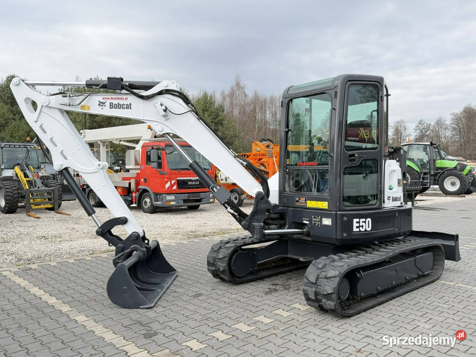 gąsienicowa Bobcat E50 EM 2013r Waga 5ton Super