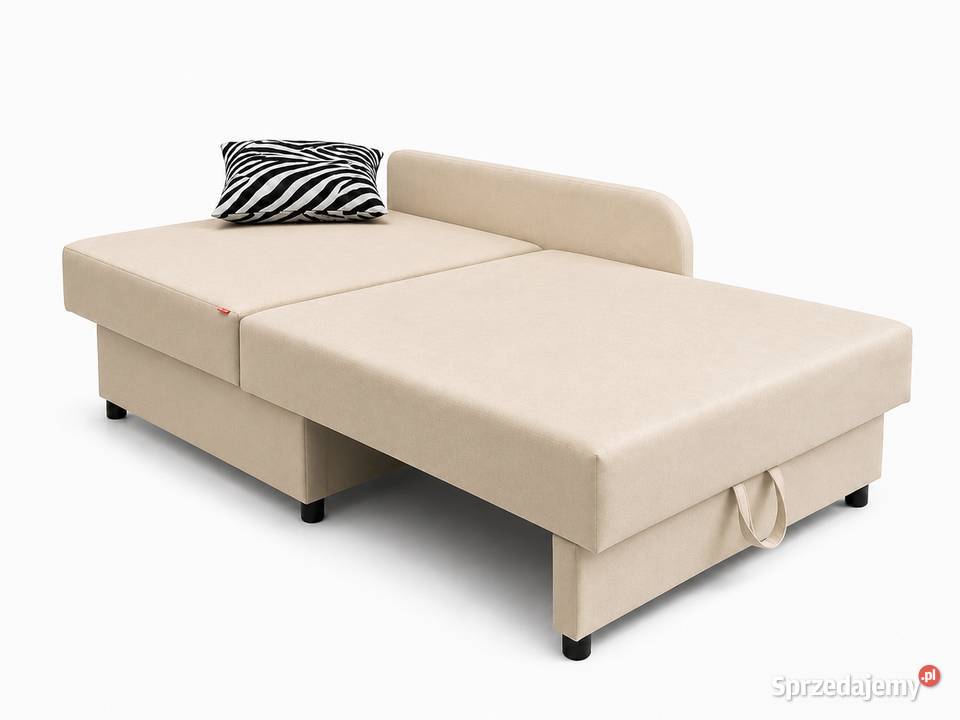 Sofa Rozkładana Jednoosobowa z Poduszką Kępno