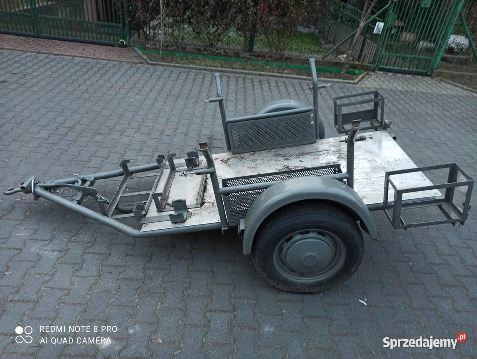 Przyczepa 750 Motopompa Motocykl Skuter Quad Off mazowieckie Warszawa