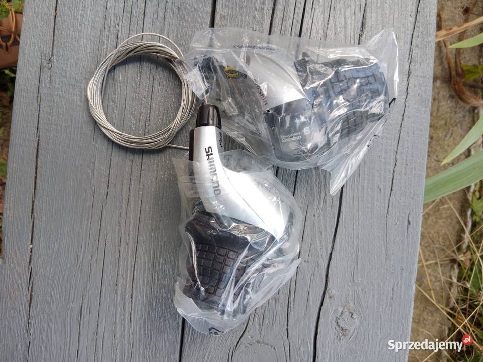 Nowy zestaw manetek Shimano prawa lewa rs45 z Części i akcesoria Kęty