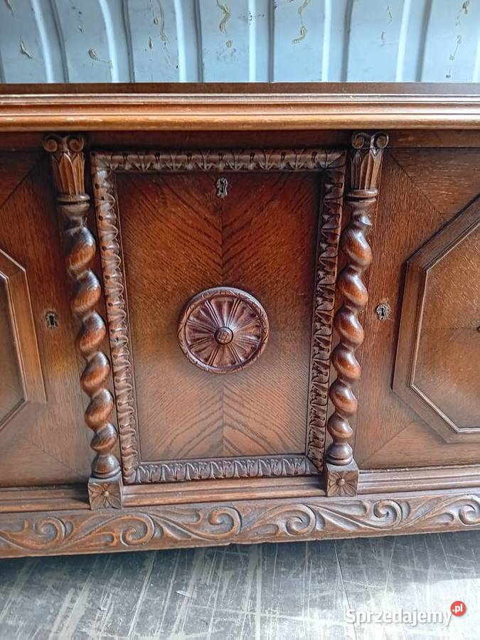 Dębowa komoda Meble Unieszyno