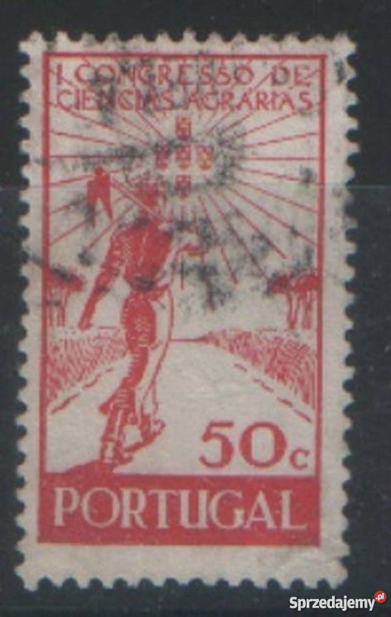 Zn Portugalia Mi 664 kas 1943 Filatelistyka