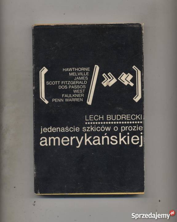 Jedenaście szkiców o prozie amerykańskiej Szczecin