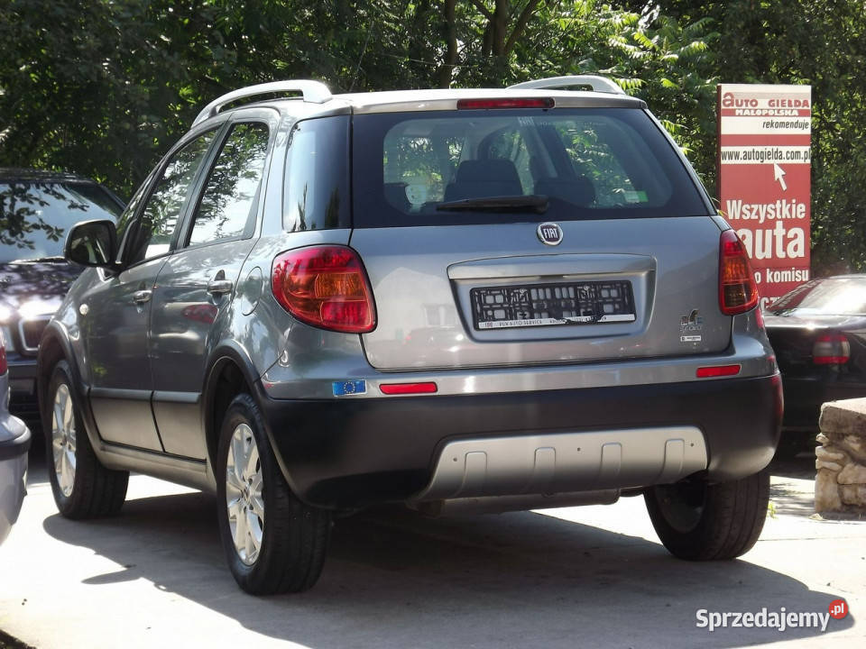 Fiat Sedici 574X4 KrajowyBEZWYPADKOWY1właść immobilizer Skawina