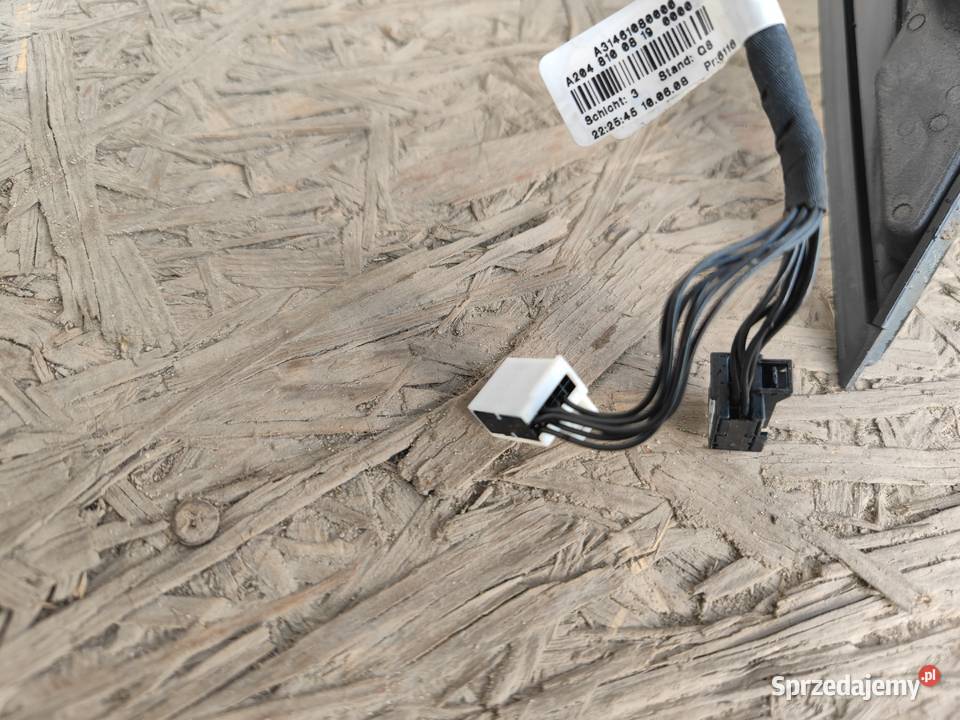 Lusterko Prawe Mercedes W204 76 13pin Kraków