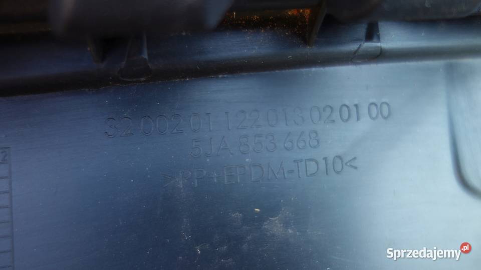 SKODA RAPID 12 ATRAPA GRILL 5JA853668 Ruda Śląska