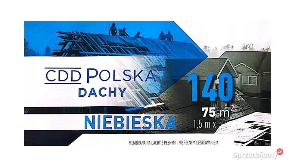 Membrana dachowa CDD POLSKA 140gm2 Augustów