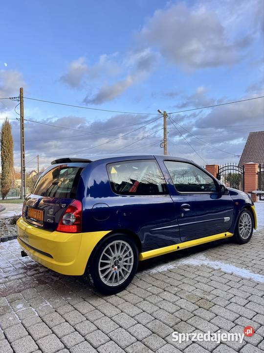 Renault Clio Sport 20 16V PH2 RSMP RO KJS nieuszkodzony