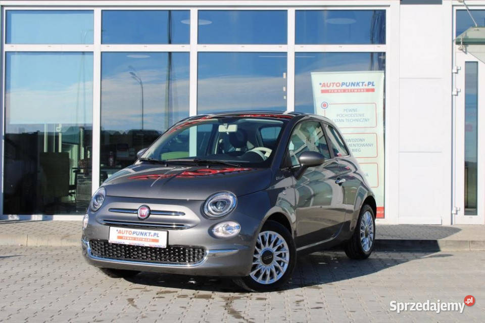 FIAT 500, 2022r. || Fv23% || Gwarancja Przebiegu || bezwypadkowy