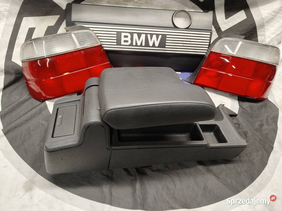Bmw e36 compakt podłokietnik tunel komplet łódzkie sprzedam
