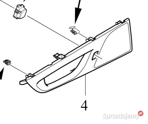 VOLVO S60 III V60 II tylny lewy panel drzwi Bielany Wrocławskie