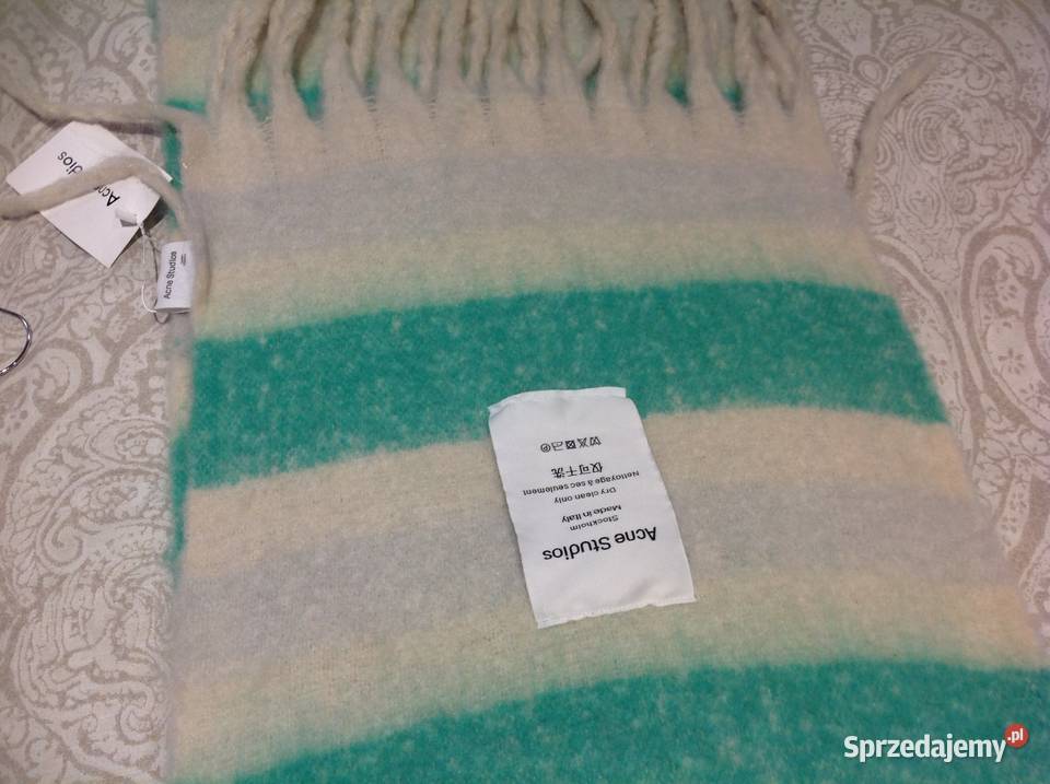 Ciepły Długi Szalik Szal Damski ACNE STUDIOS