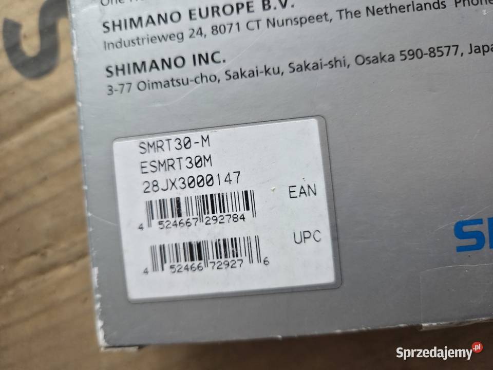 Tarcze rowerowe Shimano SMRT30 sprzedam