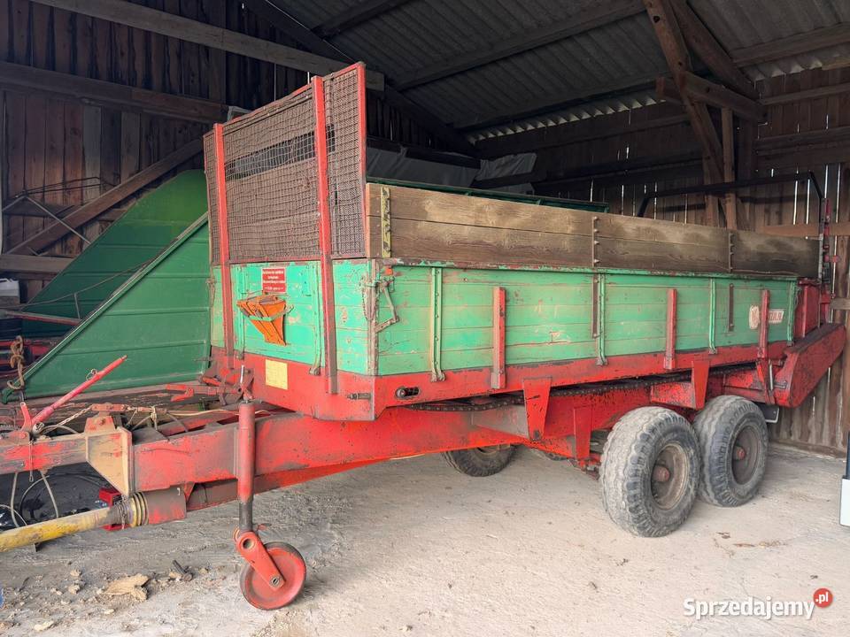 Rozrzutnik obornika 8t tandem Kłodnica