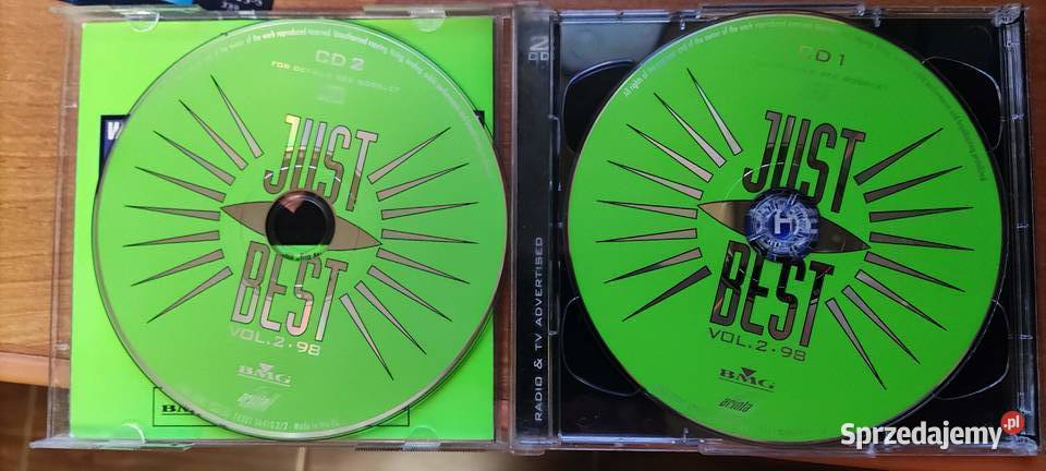JUST THE BEST VOL 21998 2 CD Kultura i Rozrywka Gliwice